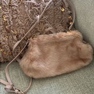 Urban Expressions VEGAN faux fur satchel